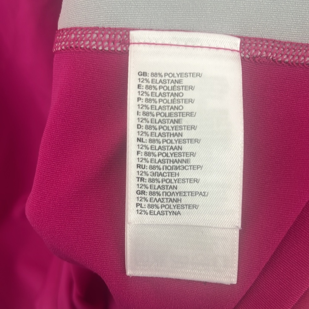 The North Face Pullover Quarterzip Medium. Pink Silver Workout Running Top - Picture 6 of 6